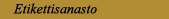 etikettisanasto